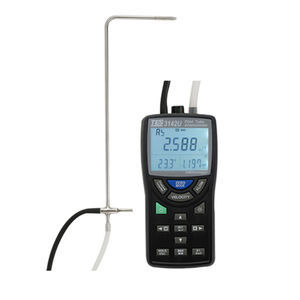 anemômetro com tubo de Pitot