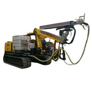 máquina de projeção concreto