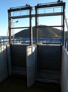 comporta para o tratamento de águas residuais
