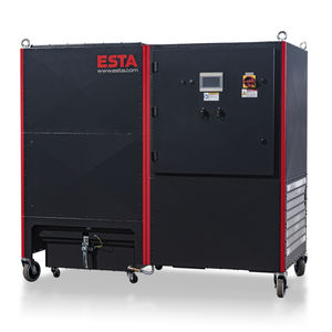 sistema central de exaustão de fumaça móvel