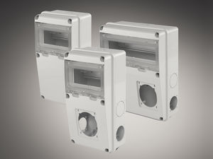 quadro elétrico em material plástico