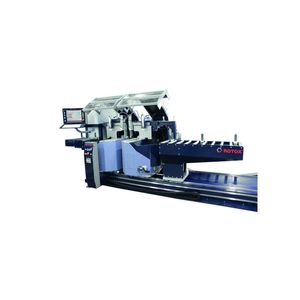 máquina de corte de duas cabeças para PVC