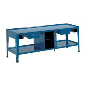 bancada de trabalho em madeira