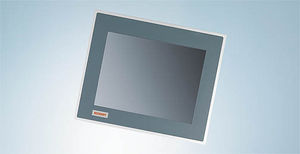 painel de controle com tela TFT