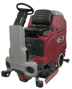 lavadora automática de piso para operador a bordo