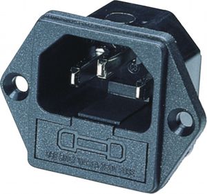 conector de alimentação elétrica 1
