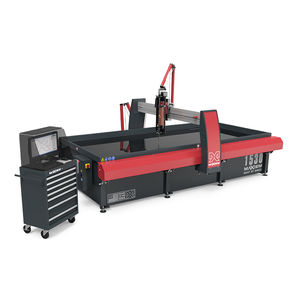 máquina de corte com jato de água abrasivo