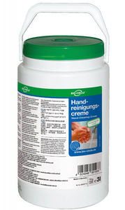 produto de limpeza em creme