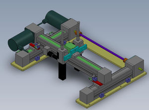 módulo de pórtico linear elétrico