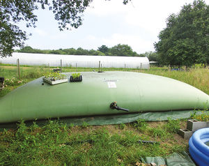 Tanque de armazenamento de água