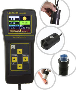espectrofotômetro em cores