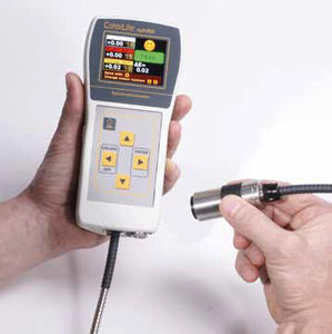 espectrofotômetro em cores