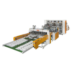 máquina de fabricação de sacos em material plástico