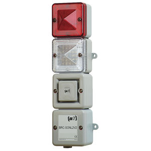 coluna luminosa de LED