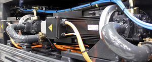 máquina injetora horizontal