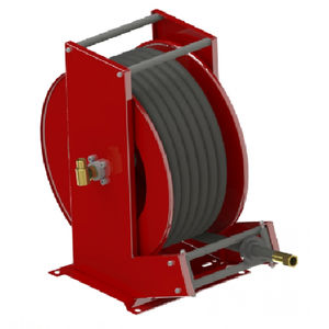 enrolador de mangueira hidráulica / de mangueiras / de retorno automático / fixo