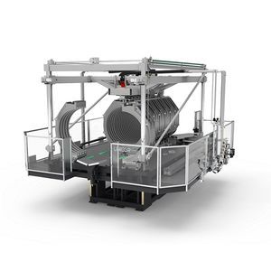 máquina de corrugar tubos para a produção de tubos estriados