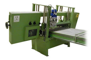 máquina de corte com faca