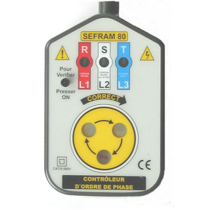 Testador de sequência de fases