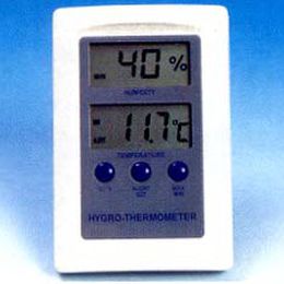 termo-higrômetro com display LCD / portátil / de bancada / de temperatura