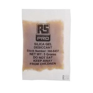gel de sílica com desidratante