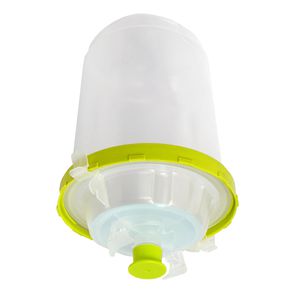 caneca de alimentação por gravidade para pistola de pintura