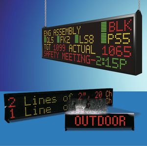 displays industriais