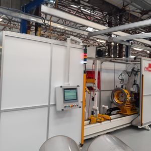 máquina estacionária de solda a laser
