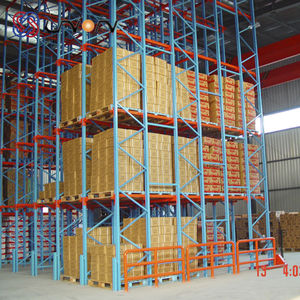 estante industrial para paletes compactas