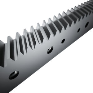 cremalheira de dentes retos