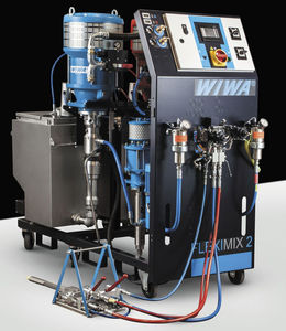 Máquina de pulverização de tinta bicomponente