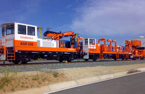 guindaste para aplicações ferroviárias
