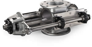 válvula rotativa para transporte pneumático