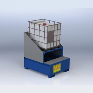 palete de contenção para contentor IBC