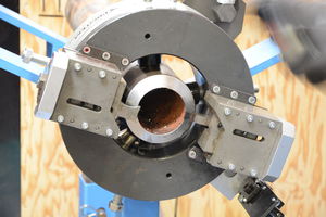 máquina de corte e chanfro orbital 1