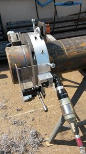 máquina de corte e chanfro orbital 1
