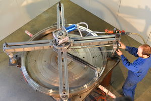 ferramenta de faceamento de flanges 1
