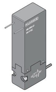 válvula direcional pneumática acionada por solenoide
