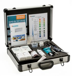 kit de teste para óleo de motor