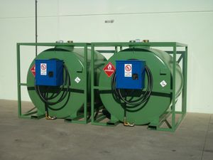 tanque de armazenamento