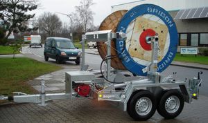 carreta porta-bobinas