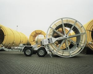 carreta porta bobinas