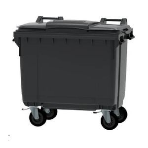 contêiner de lixo em plástico reciclado