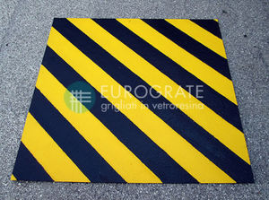 placa de piso em GRP