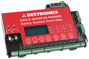 central de detecção de gás com interface Ethernet