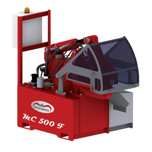 máquina de corte com faca