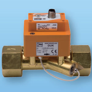 medidor de vazão ultrassônico / para líquidos / compacto / eletrônico