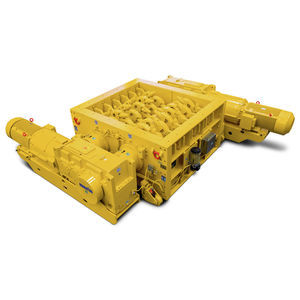 britador com rolos dentados