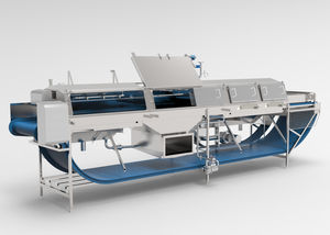 máquina de escaldagem para hortaliças