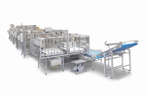 linha de produção de refeições prontas de lasanha 1